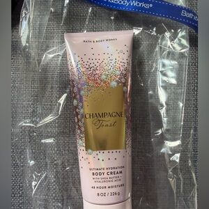 Bath & Body Works Champagne Toast Body Cream - Pink and Gold